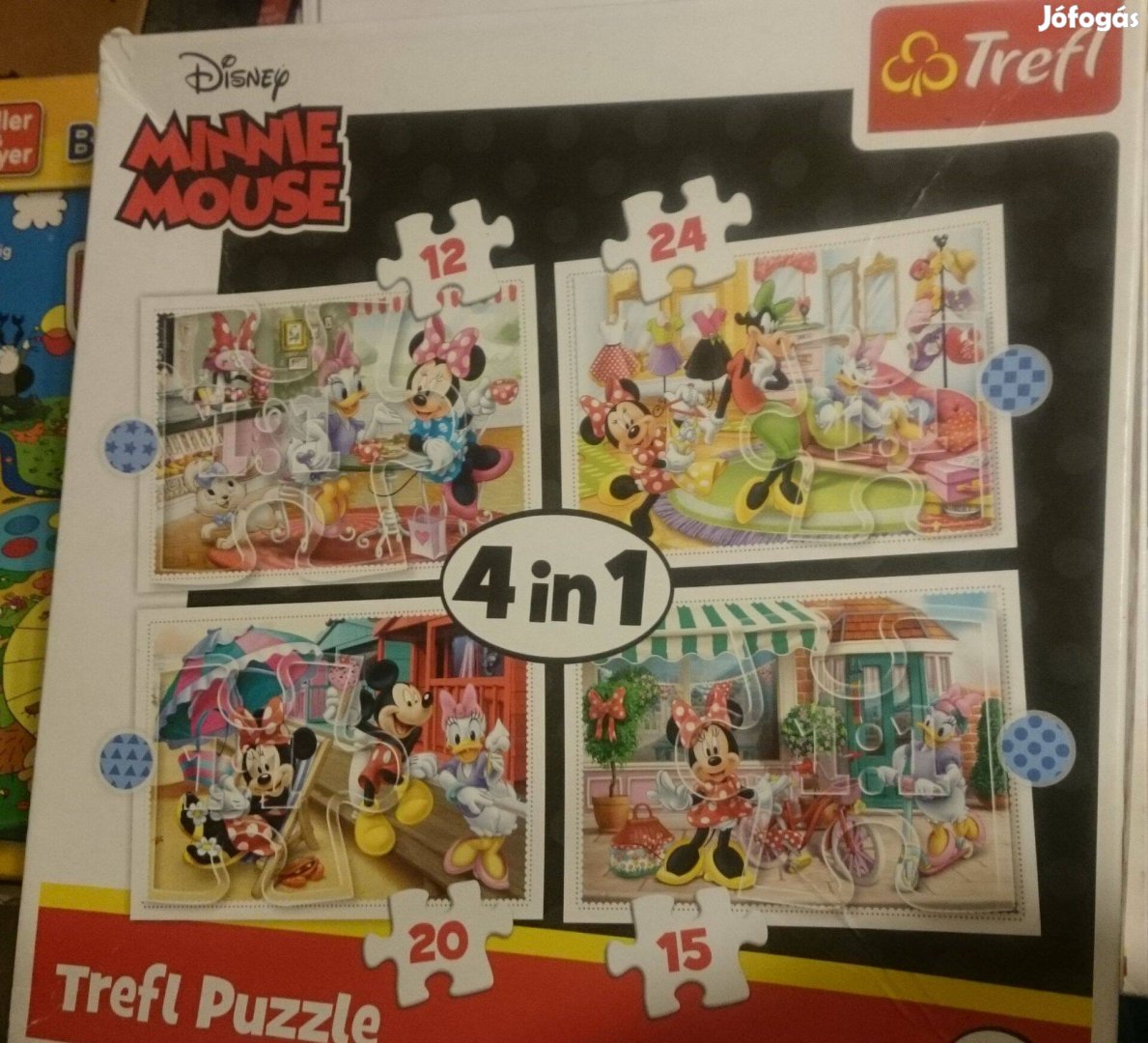 Disney Minnie Mouse - 4 in 1- Trefl Puzzle olcsón eladó!