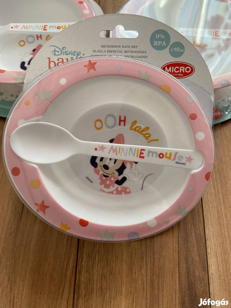 Disney Minnie micro mélytányér + kanál