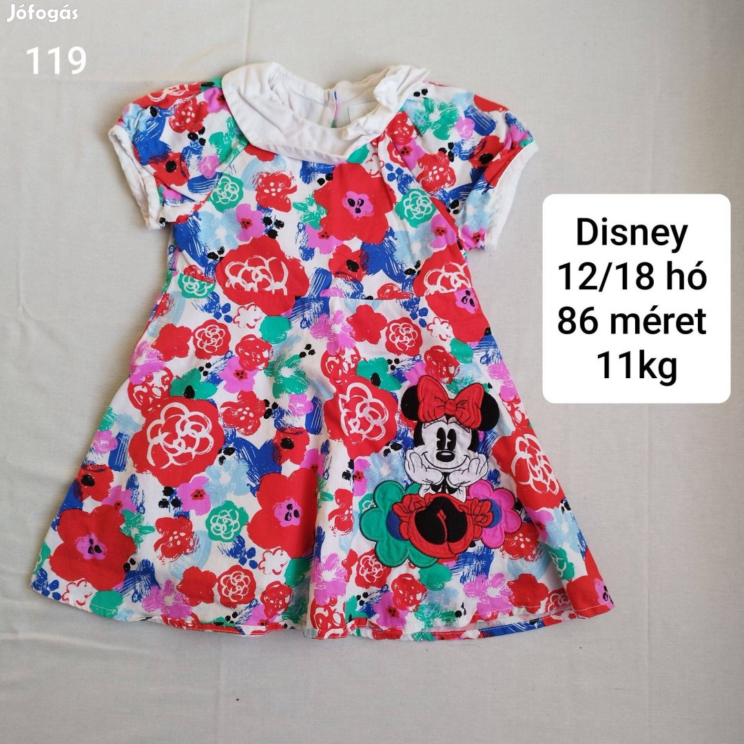 Disney Minnie mintás ruha 86 méret