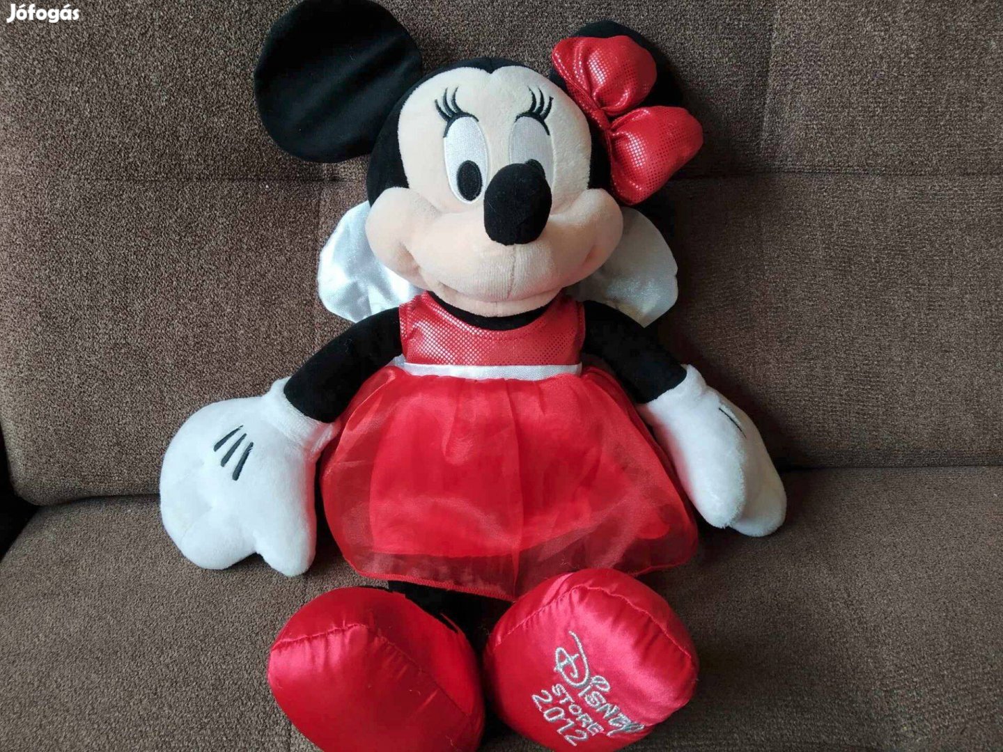 Disney Minnie plüss, pillangó szárnyas ruhában 40 cm