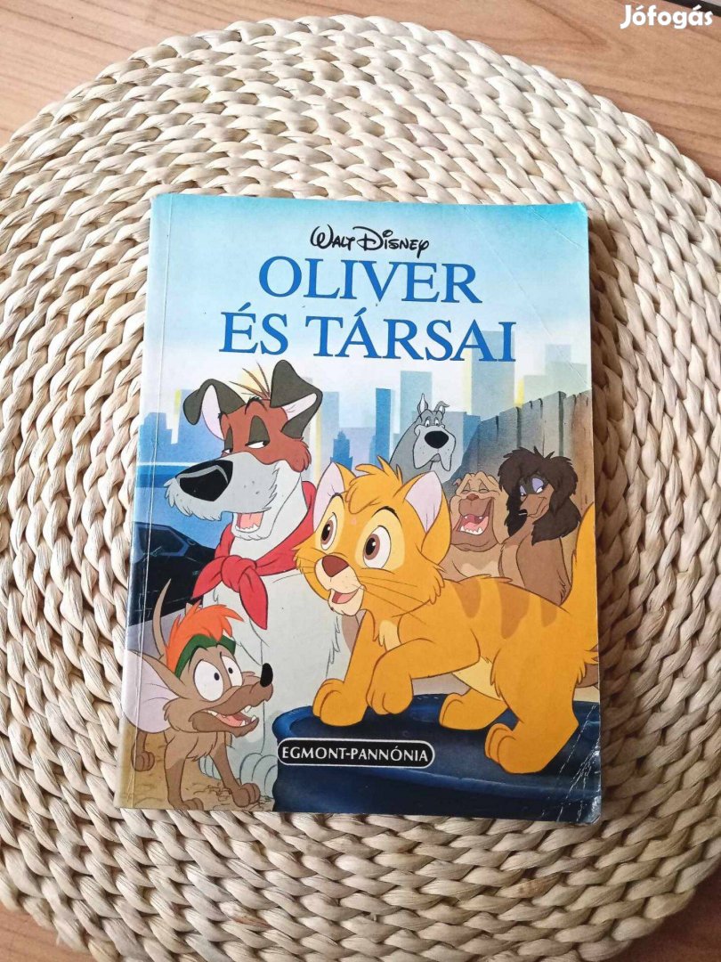 Disney Olivér és társai mesekönyv