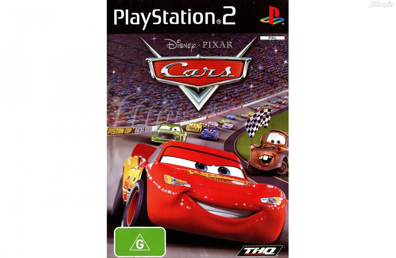 Disney Pixar Verdák Cars Ps2 játék PAL