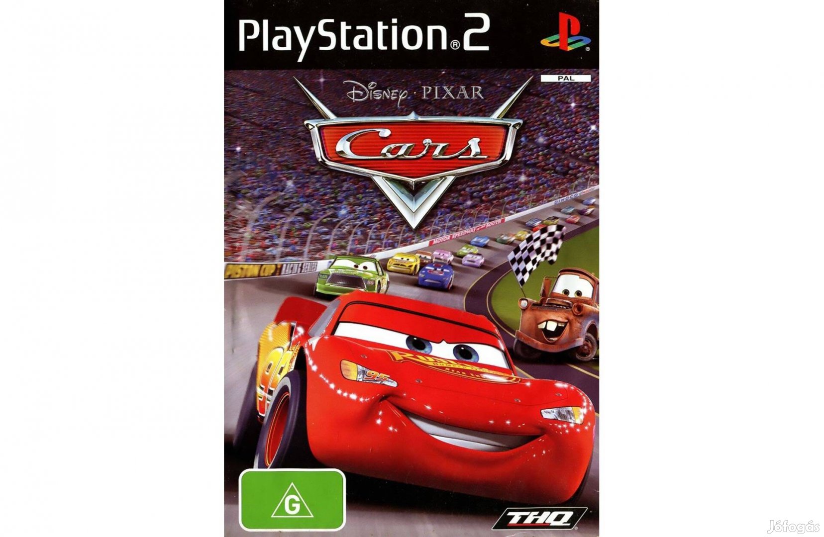 Disney Pixar Verdák Cars Ps2 lemezes játék