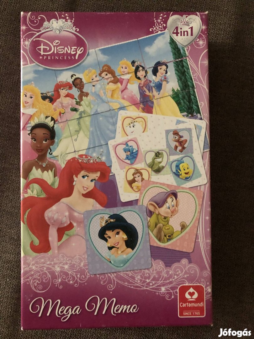 Disney Princess Mega Memo memória játék