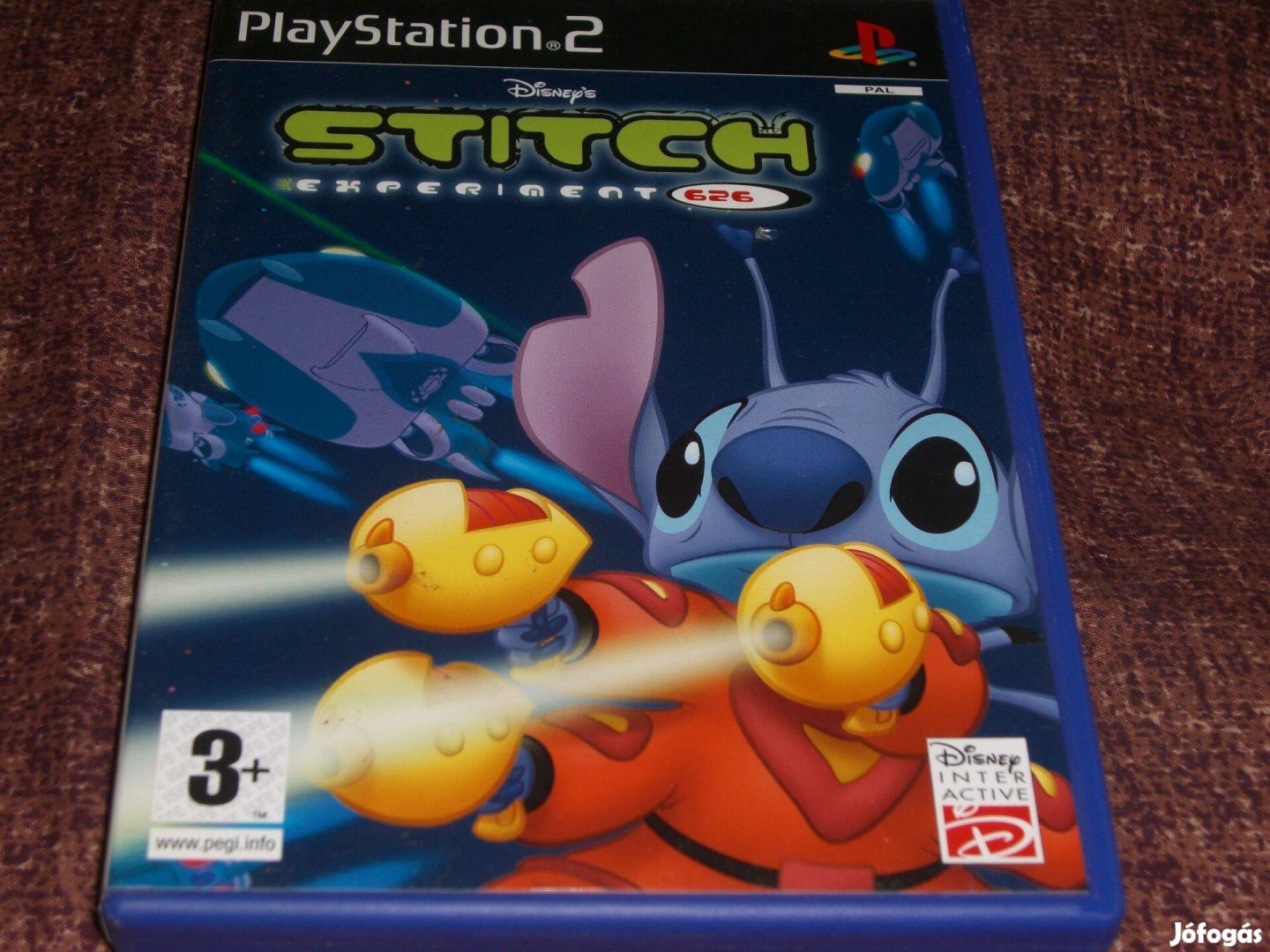 Disney Stitch Experiment 626 Playstation 2 eredeti lemez ( 4000 Ft )