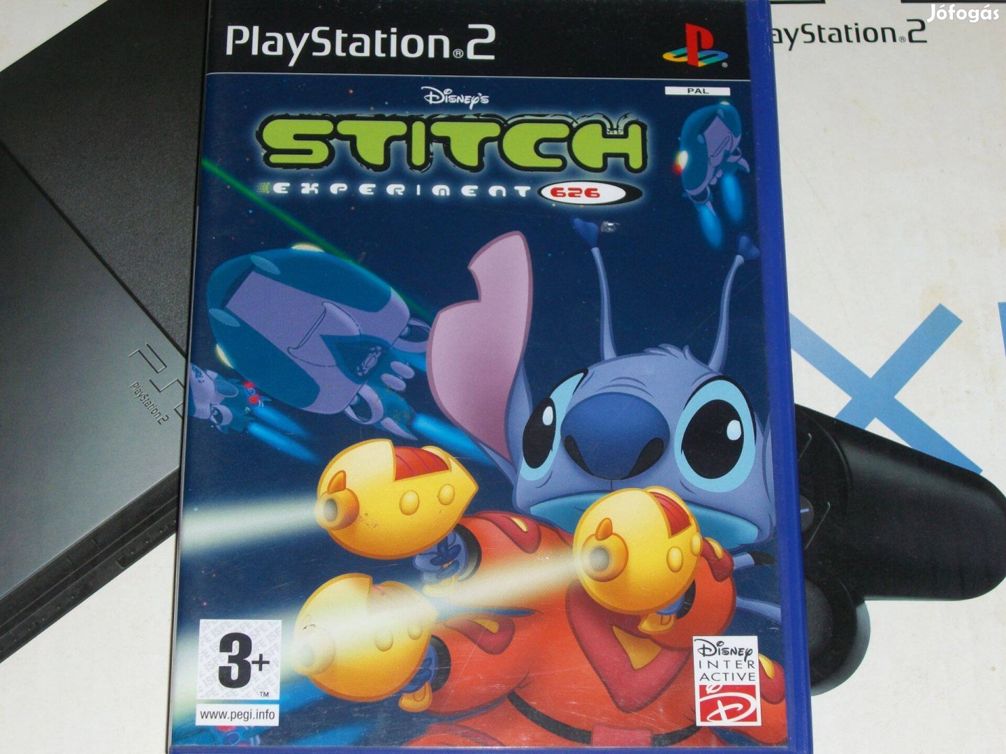 Disney Stitch Experiment 626 Playstation 2 eredeti lemez eladó