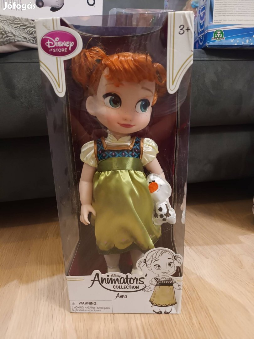 Disney Store Jégvarázs Anna baba új