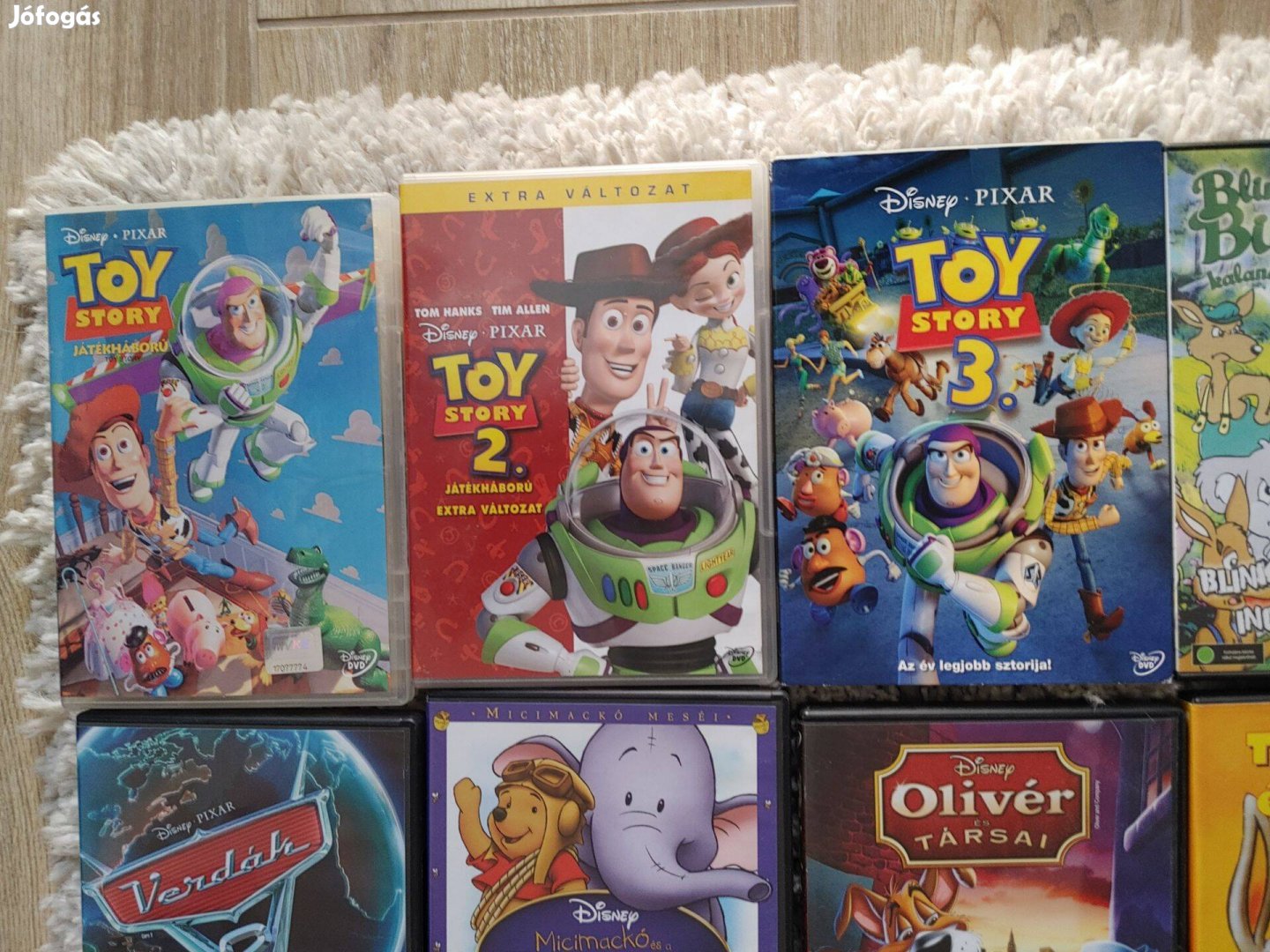 Disney TOY Story 1-2-3 DVD filmek