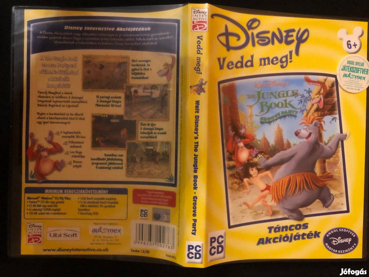 Disney The Jungle Book: Groove Party/ A dzsungel könyve PC játék