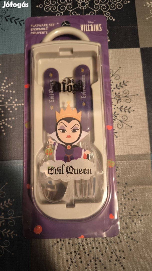 Disney The Most Evil Queen evőeszköz készlet