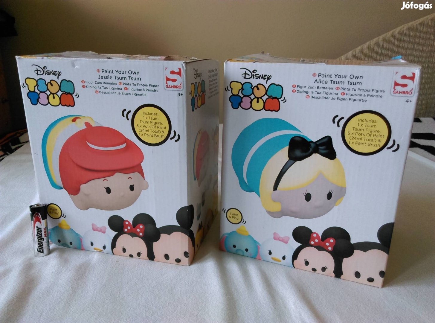 Disney Tsum-Tsum festhető gipsz figurák