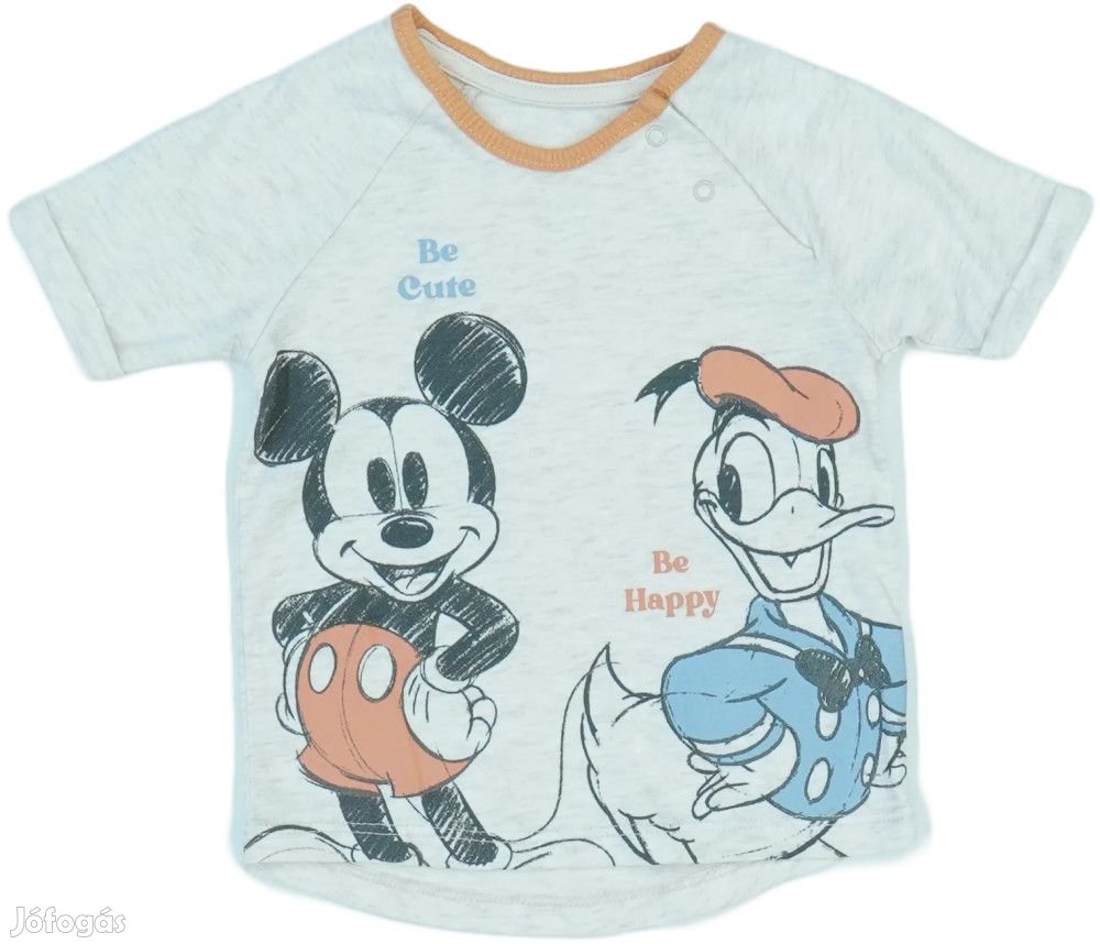 Disney Új (címke nélküli) Fiú Póló (Méret: 80)