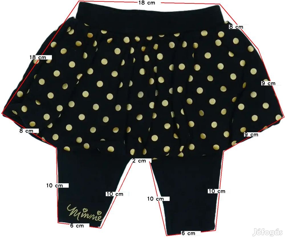 Disney Új (címke nélküli) Lány Leggings (Méret: 62)
