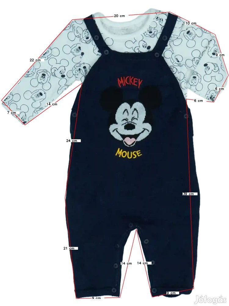 Disney Új (címkés) Fiú 2 részes szett - Felsőruházat és nadrág (Méret: