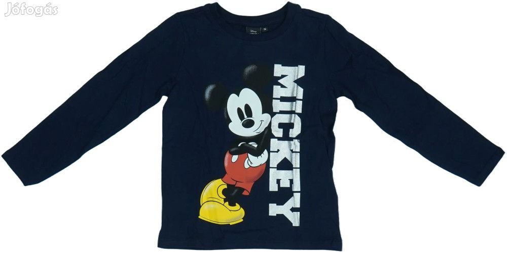 Disney Új (címkés) Fiú Hosszú ujjú felső (Méret: 116)