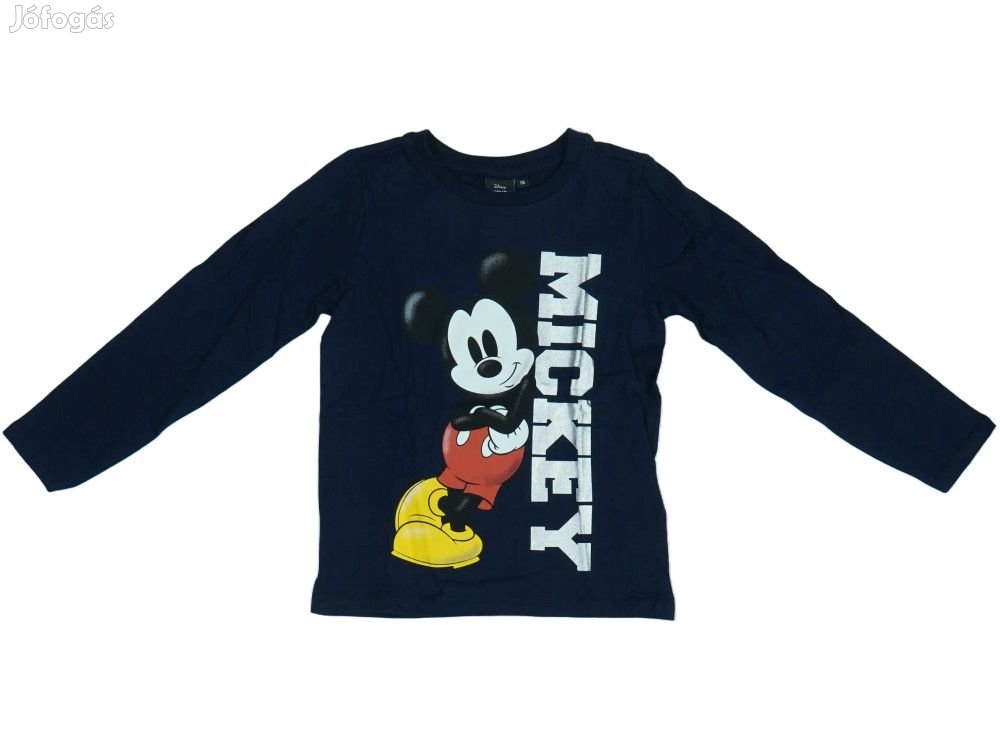 Disney Új (címkés) Fiú Hosszú ujjú felső (Méret: 116)