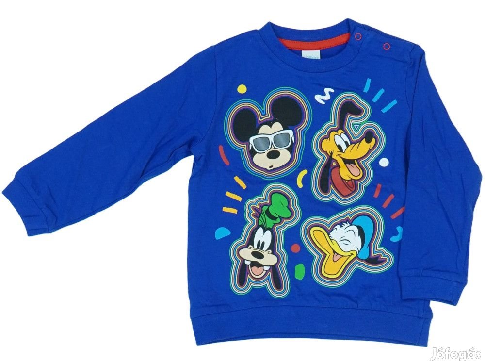 Disney Új (címkés) Fiú Hosszú ujjú felső (Méret: 86)
