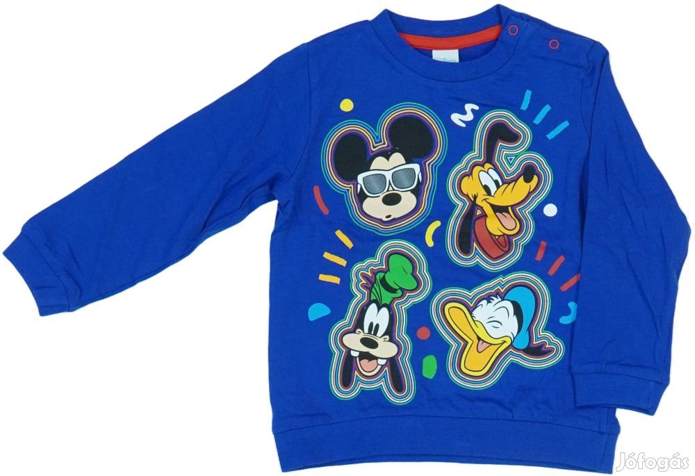 Disney Új (címkés) Fiú Hosszú ujjú felső (Méret: 86)