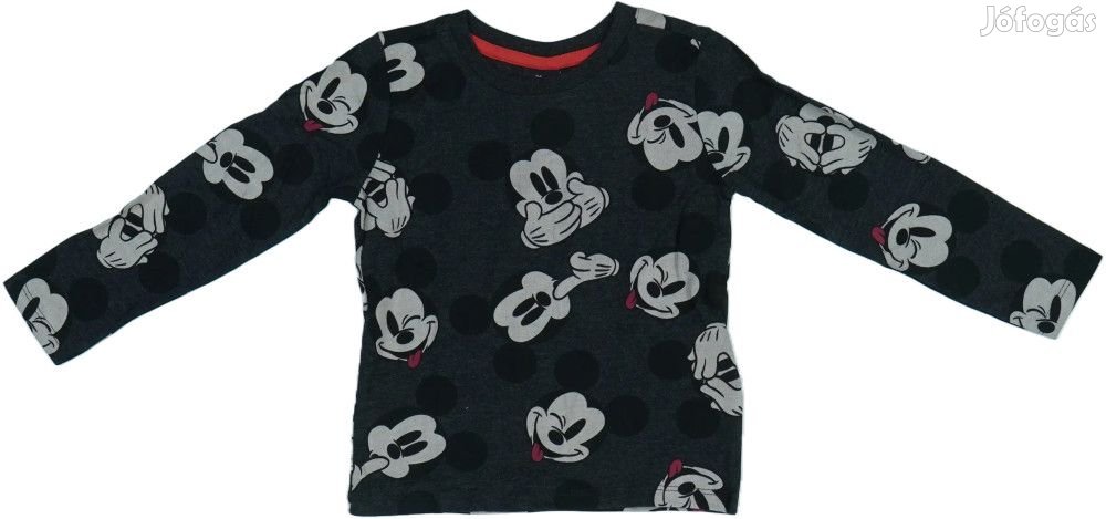 Disney Új (címkés) Fiú Hosszú ujjú felső (Méret: 98)