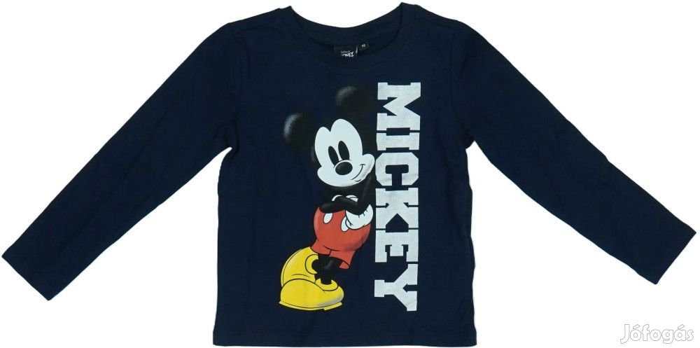 Disney Új (címkés) Fiú Hosszú ujjú felső (Méret: 98)