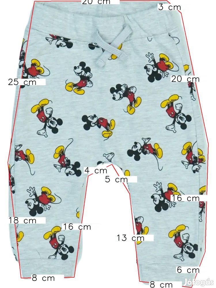Disney Új (címkés) Fiú Melegítőnadrág (Méret: 74)