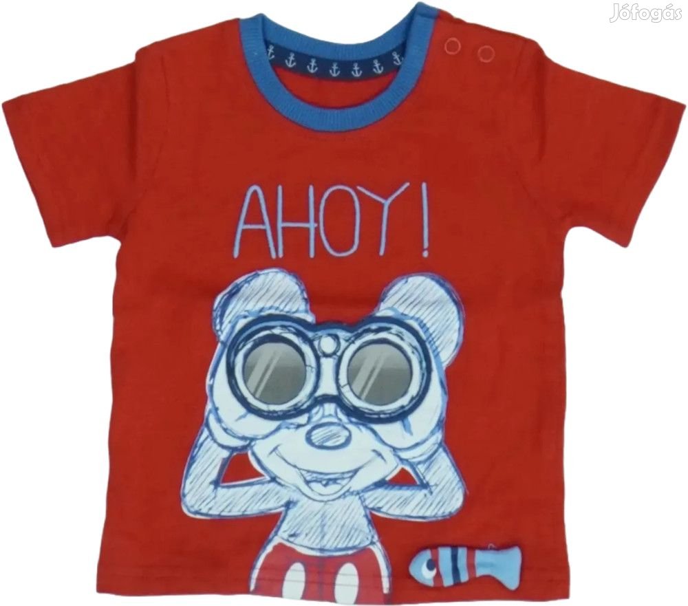 Disney Új (címkés) Fiú Póló (Méret: 68)