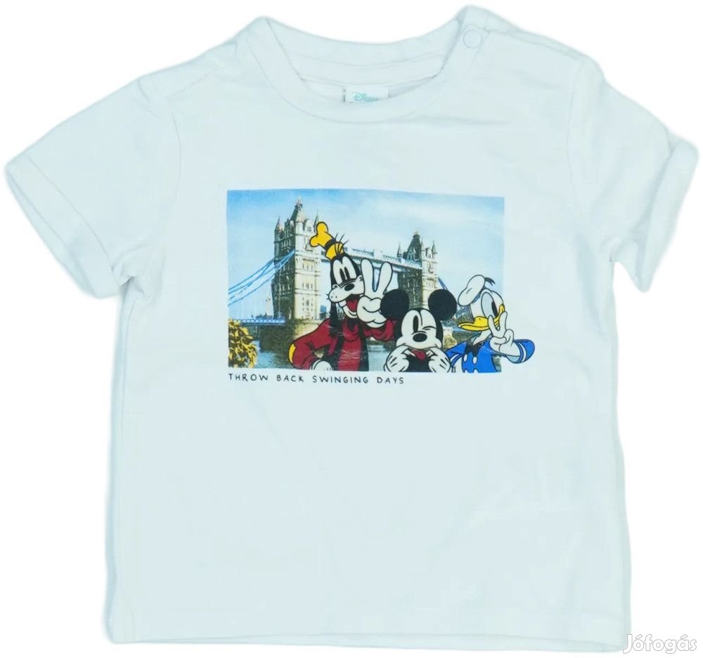 Disney Új (címkés) Fiú Póló (Méret: 80)