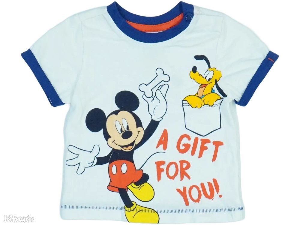 Disney Új (címkés) Fiú Póló (Méret: 80)
