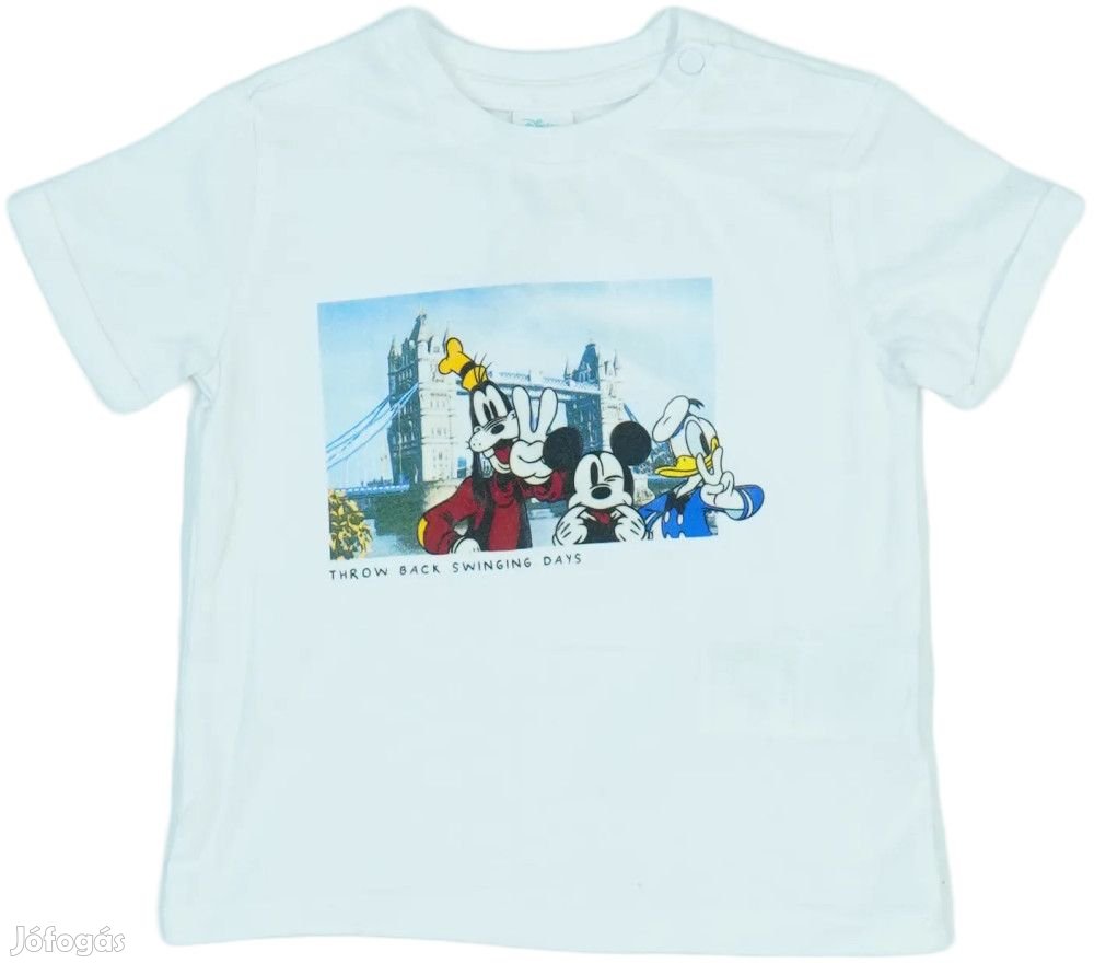 Disney Új (címkés) Fiú Póló (Méret: 86)