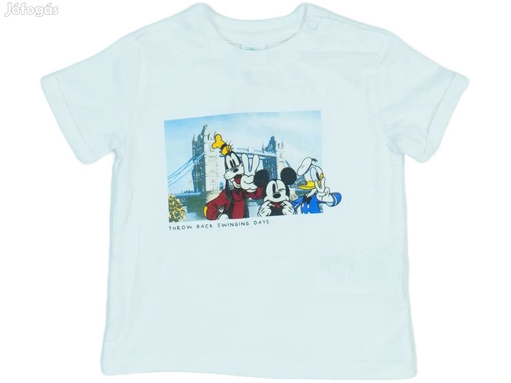 Disney Új (címkés) Fiú Póló (Méret: 86)