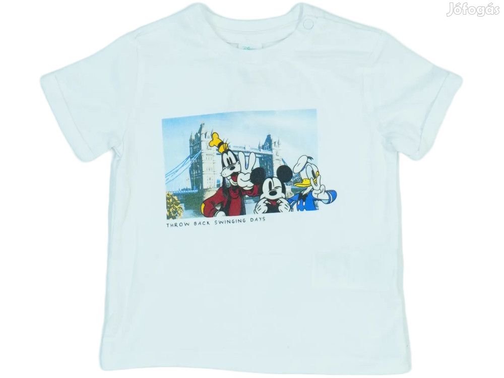 Disney Új (címkés) Fiú Póló (Méret: 86)