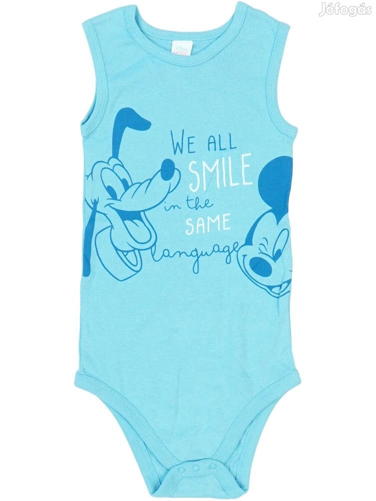 Disney Új (címkés) Fiú Rövid ujjú / ujjatlan body (Méret: 98)