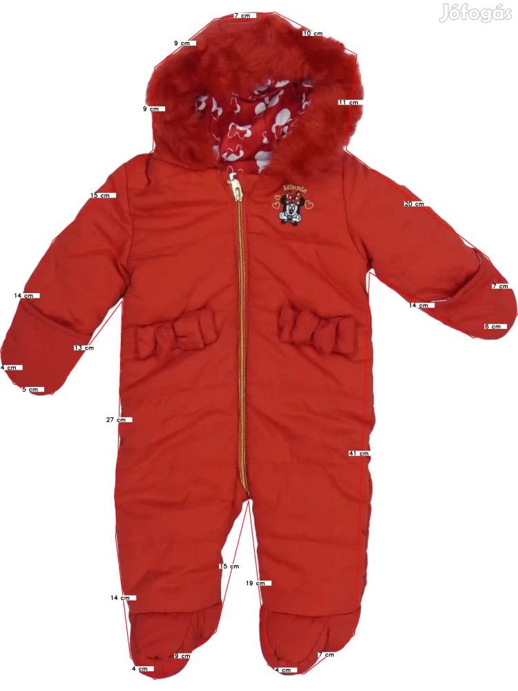 Disney Új (címkés) Lány Baby overál (Méret: 68)