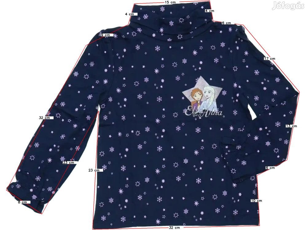 Disney Új (címkés) Lány Garbó (Méret: 110)