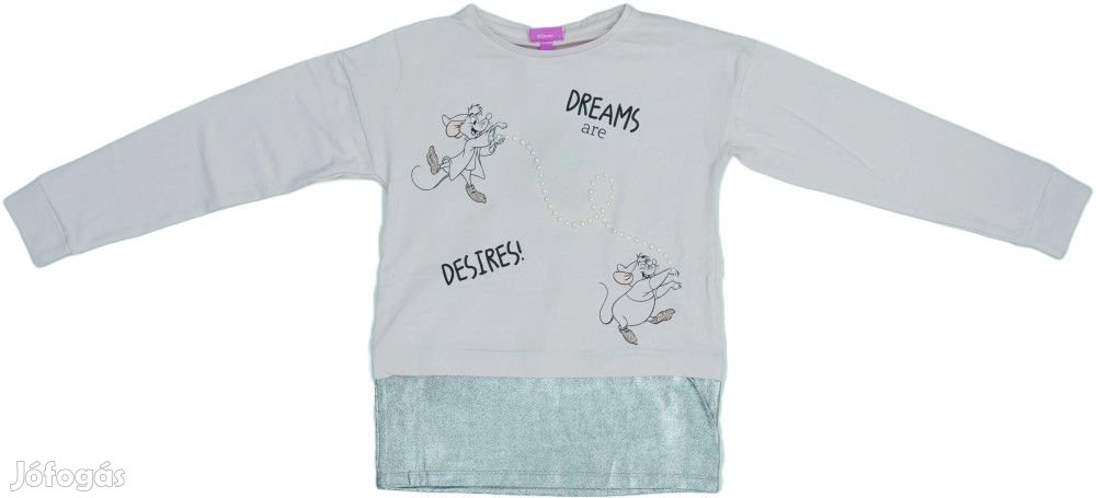 Disney Új (címkés) Lány Hosszú ujjú felső (Méret: 122)