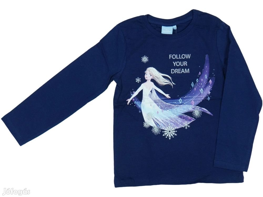 Disney Új (címkés) Lány Hosszú ujjú felső (Méret: 128)