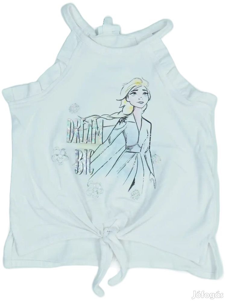 Disney Új (címkés) Lány Lányka / Női ujjatlan póló / top (Méret: 104)