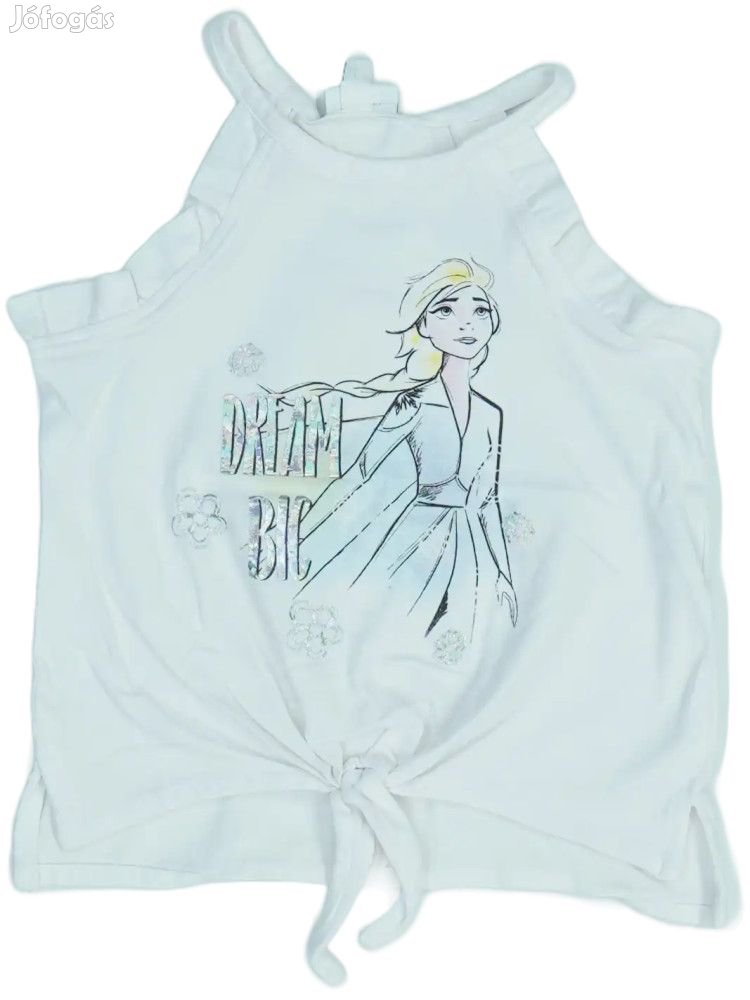 Disney Új (címkés) Lány Lányka / Női ujjatlan póló / top (Méret: 104)