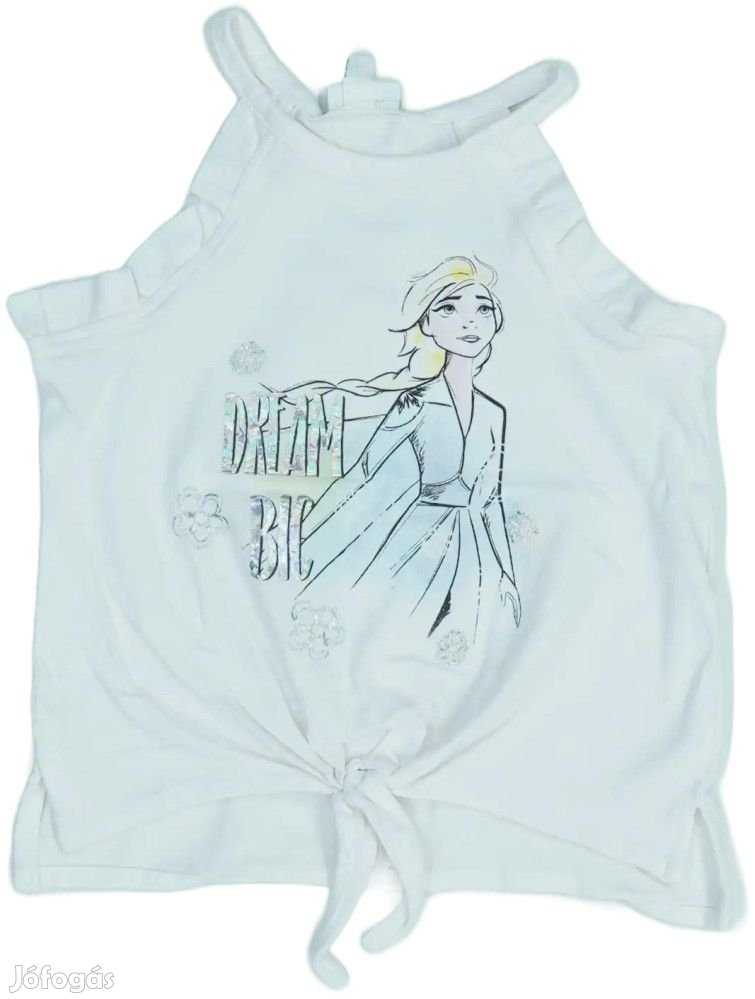 Disney Új (címkés) Lány Lányka / Női ujjatlan póló / top (Méret: 104)