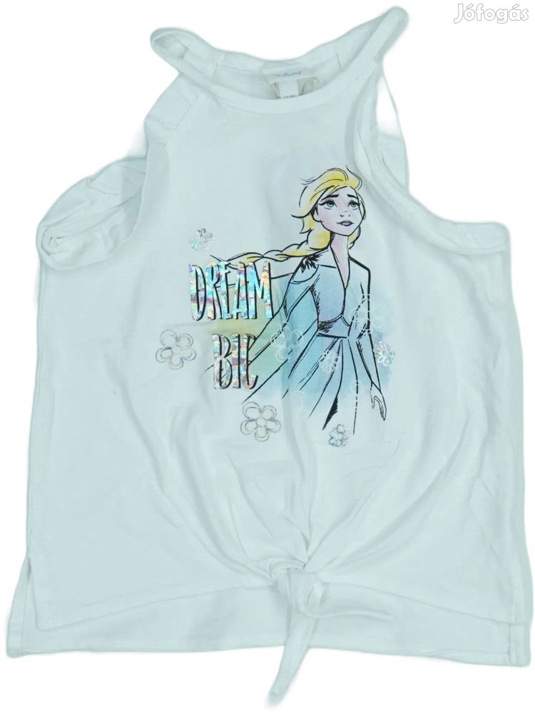 Disney Új (címkés) Lány Lányka / Női ujjatlan póló / top (Méret: 122)