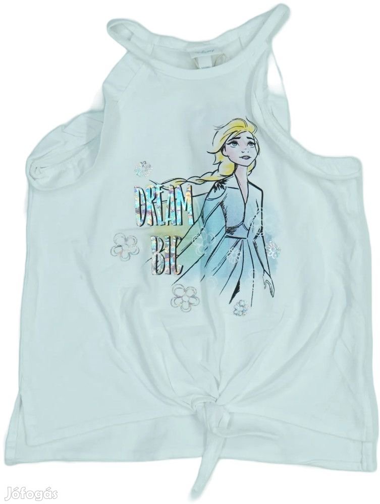 Disney Új (címkés) Lány Lányka / Női ujjatlan póló / top (Méret: 122)