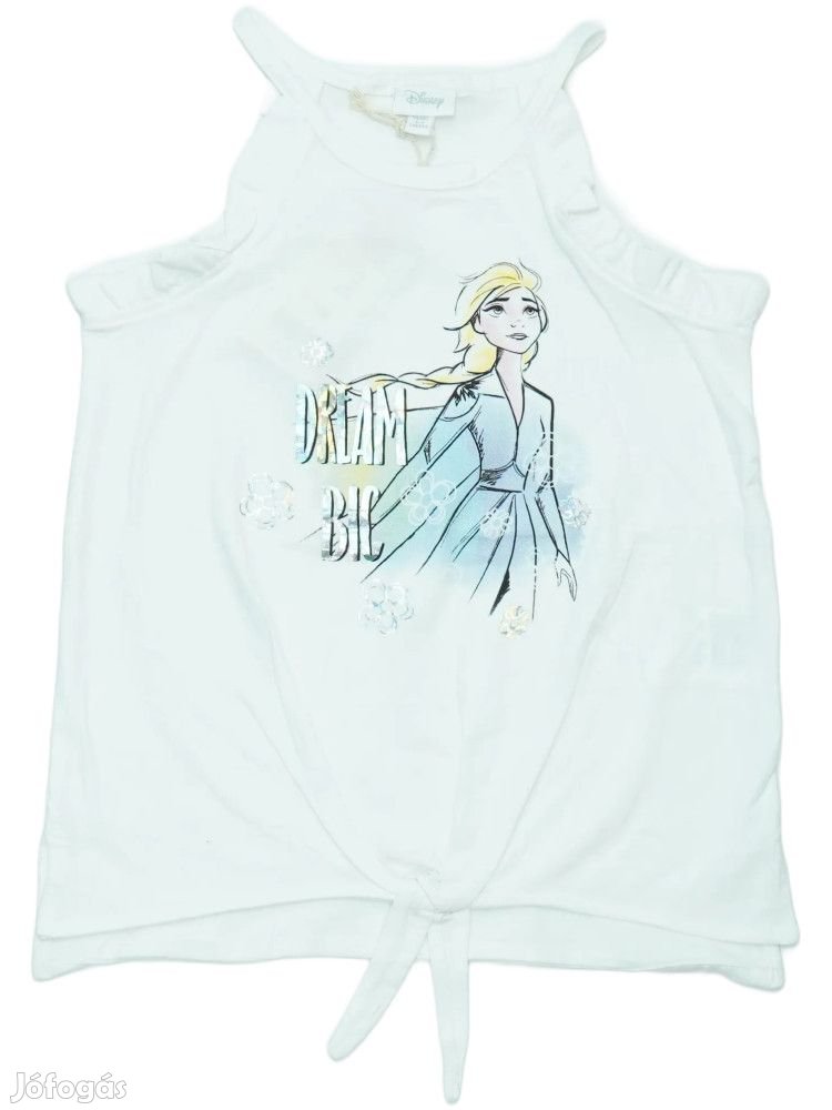 Disney Új (címkés) Lány Lányka / Női ujjatlan póló / top (Méret: 134)