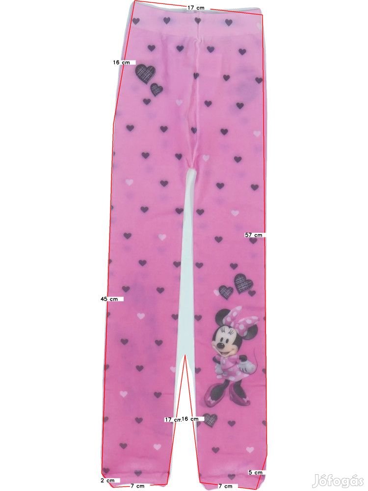 Disney Új (címkés) Lány Leggings (Méret: 122)