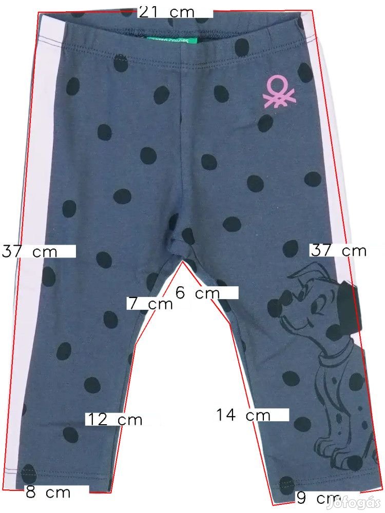 Disney Új (címkés) Lány Leggings (Méret: 74)