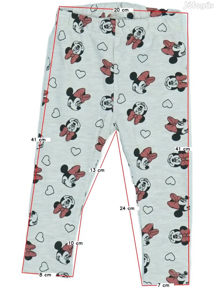 Disney Új (címkés) Lány Leggings (Méret: 80)