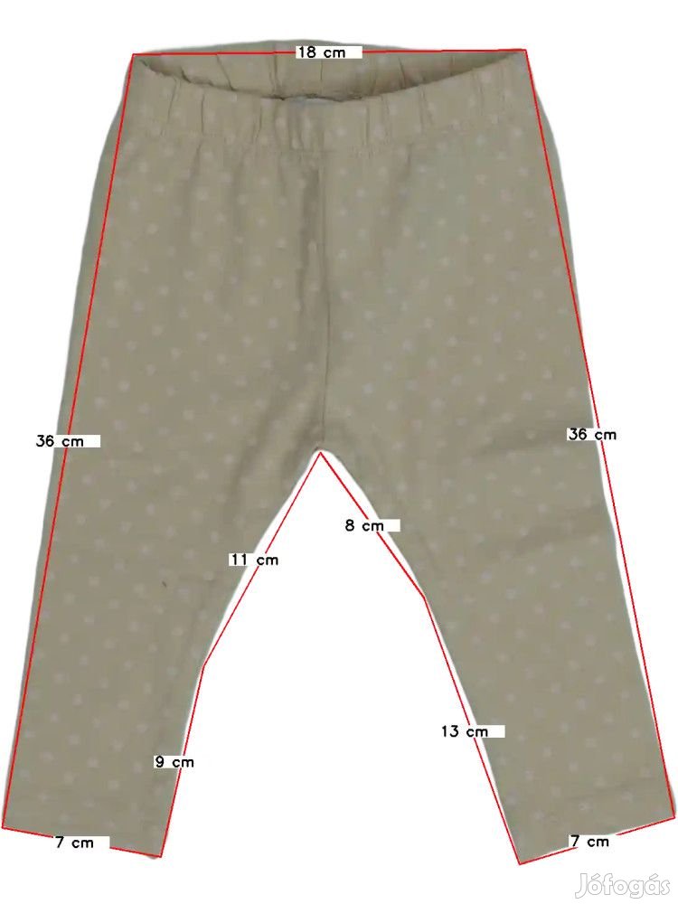Disney Új (címkés) Lány Leggings (Méret: 86)