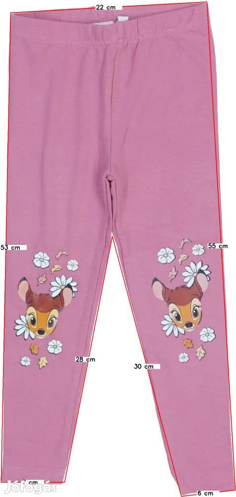 Disney Új (címkés) Lány Leggings (Méret: 98)