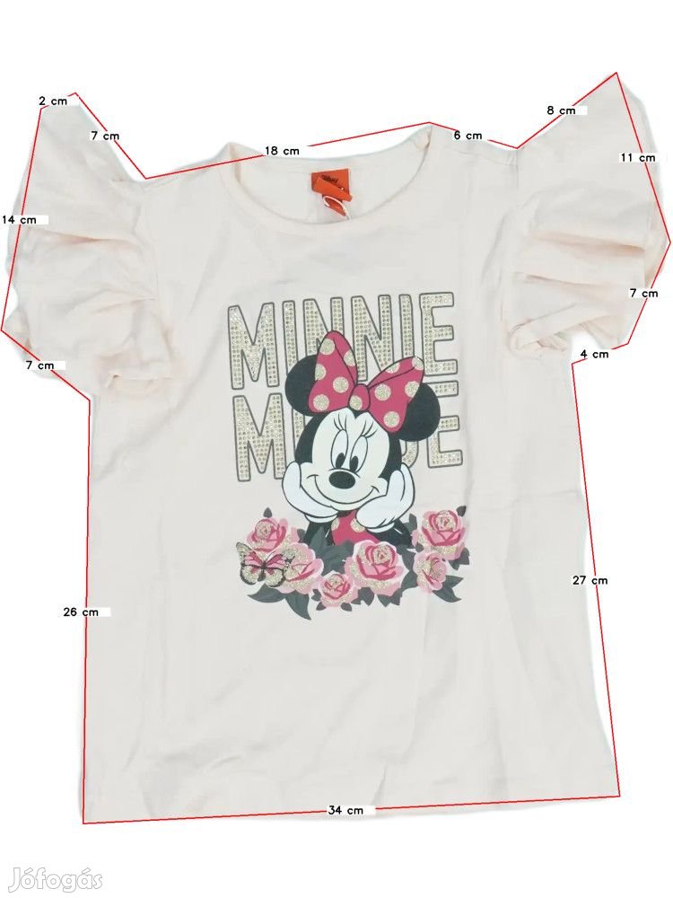 Disney Új (címkés) Lány Póló (Méret: 110)