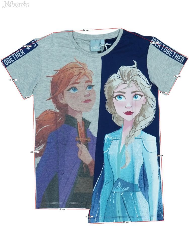 Disney Új (címkés) Lány Póló (Méret: 164)