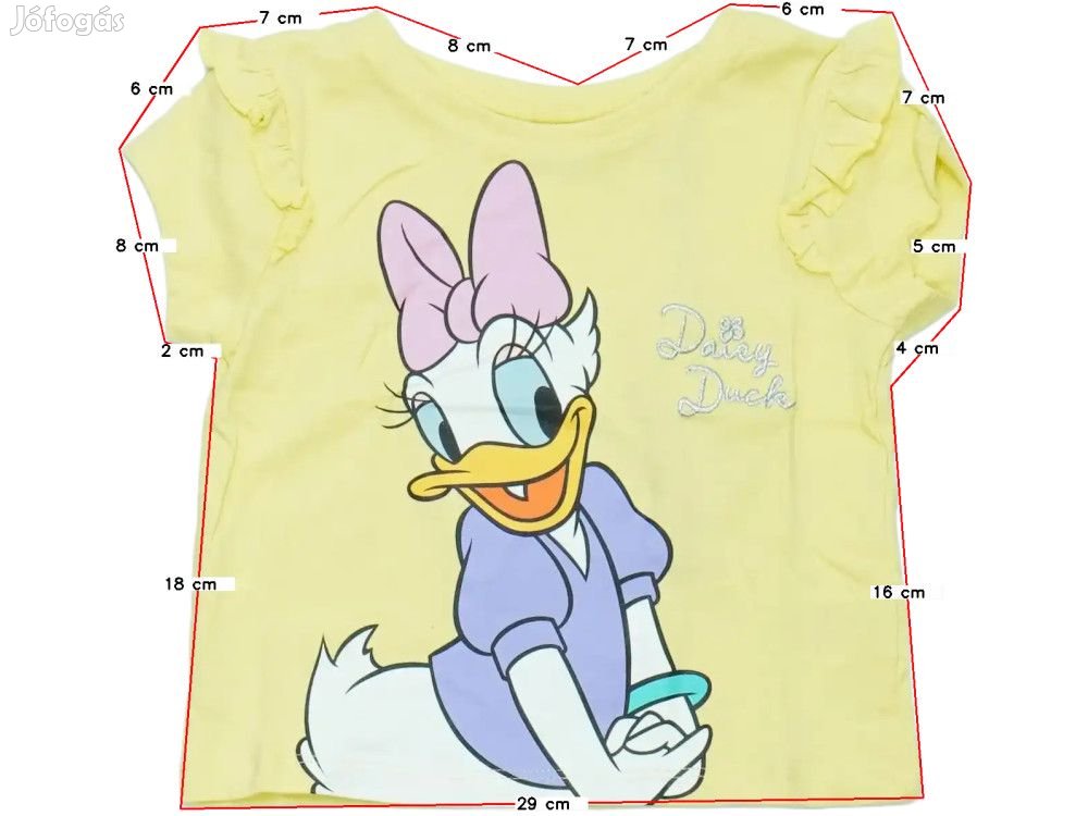 Disney Új (címkés) Lány Póló (Méret: 86)